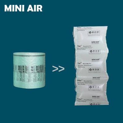 MINI AIR Wholesale Inflatable packaging air bubble bag for e-commerce